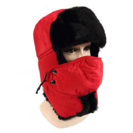 36 Pieces Winter Trapper Hat With Fur - Trapper Hats
