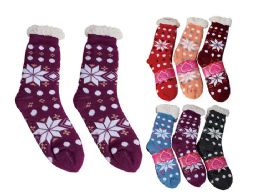 24 Pairs Womens Winter Sock - Womens Thermal Socks