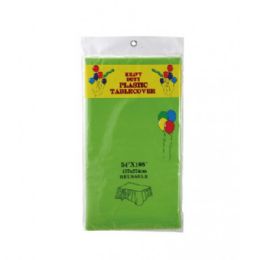 96 Bulk Light Green Reusable Table Cloth