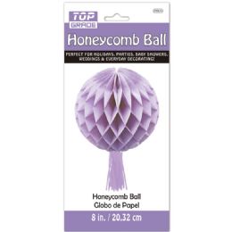 96 Wholesale Honeycomb Ball In Lavender