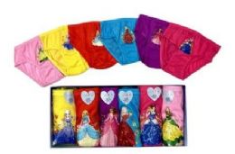 36 Pieces Girls' Cotton Panty Size S - Girls Underwear and Pajamas