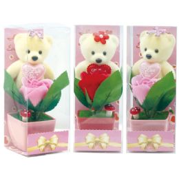 48 Wholesale Valentine Flower Pot Set