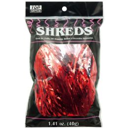 96 Wholesale Party Shreds In Red