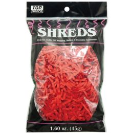 96 Pieces Party Shreds In Red - Gift Wrap