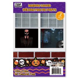 144 Bulk Halloween Window Cover