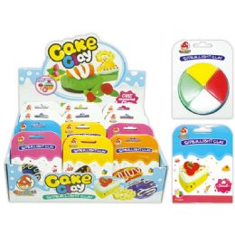 96 Pieces Clay Cake In Assorted Colors - Clay & Play Dough