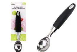 24 Wholesale Ice Cream Scoop With Silicone Grip
