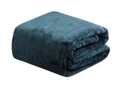 12 Wholesale Cesar French Collection Assorted Throws In Oxford Blue