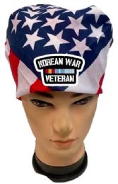 36 Wholesale Korean War Veteran Usa Flag Bandana