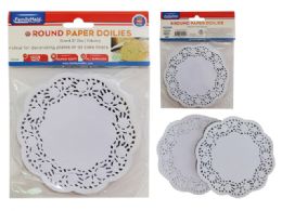 96 of 150 Pieces Round Doilies Paper