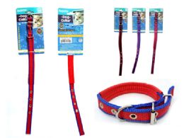 144 Wholesale Cushioned Dog Collar Size Small