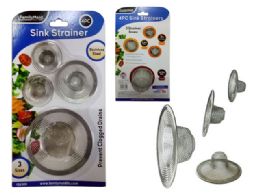 144 Pieces 4 Piece Sink Strainer - Kitchen Gadgets & Tools