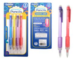 96 Wholesale 4 Piece Mechanical Pencil