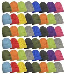 Yacht & Smith Unisex Adult Winter Beanies In Bright Assorted Colors