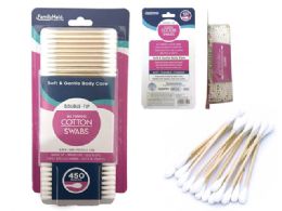 72 of Cotton Swab 450pc Wooden
