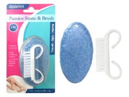144 Pieces Pumice Stone And Brush - Manicure and Pedicure Items
