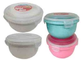 48 Wholesale Round Air Tight Food Container