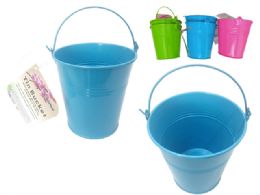 144 Pieces Tin Bucket - Buckets & Basins