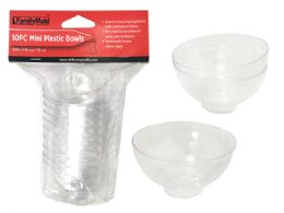 144 Pieces Mini Bowls - Plastic Bowls and Plates