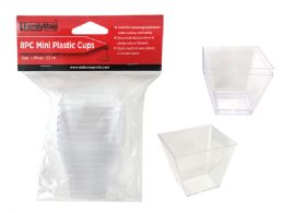 144 Pieces Bowl 8 Pieces Square - Plastic Bowls and Plates