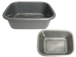 48 Pieces Dishpan In Grey - Kitchen Gadgets & Tools