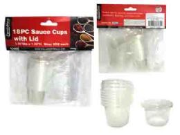 72 of 18 Piece Sauce Cups With Lid