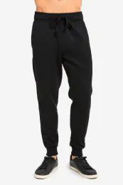 12 Wholesale Knocker Men's Heavy Weight Jogger Fleece Sweatpants Size S