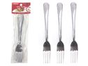 96 Pieces 6pc Stainless Steel Forks - Kitchen Cutlery