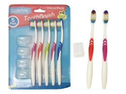 72 of Toothbrushes 5 Piece Set