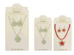 144 Pieces Beauty Set 3pc - Necklace Sets