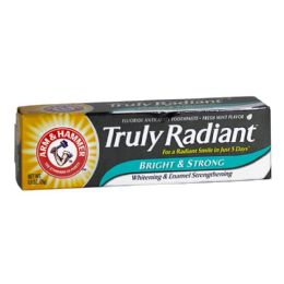 72 Wholesale Truly Radiant Toothpaste Travel Size