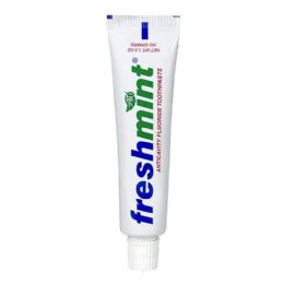 144 Wholesale Travel Size Freshmint Fluoride Toothpaste 1.5 Oz. Unboxed