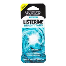 6 Wholesale Mint Tabs Listerine Clean Mint Ready Tabs 8 Count