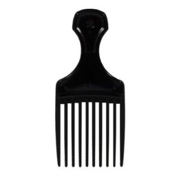 12 Pieces Black Mini Hair Pick 5.5 Inches - Hair Brushes & Combs