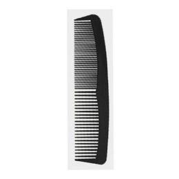 144 Pieces Black Pocket Comb 5 Inches - Hair Brushes & Combs