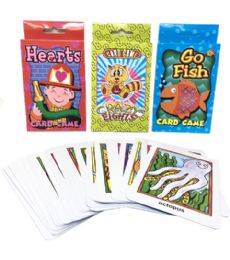 144 Wholesale Assorted Card Games 13.5x9.5cm