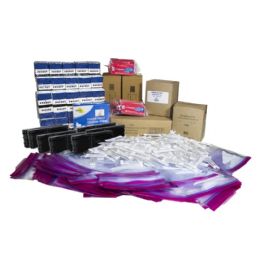 24 Packs Womens Toiletry Kit For Kit Packing Event, 9 Piece Pack - Hygiene kits