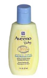 24 Pieces Travel Size Aveeno Baby Daily Moisture Lotion 1 Oz. - Baby Beauty & Care Items