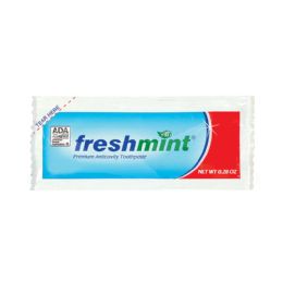 1000 Wholesale Freshmint Single Use Premium Anticavity Fluoride Toothpaste Packet (ada Approved)