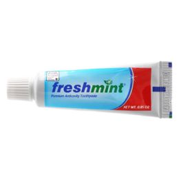 144 Pieces Freshmint.85 Oz. Premium Anticavity Fluoride Toothpaste (ada Approved) - Toothbrushes and Toothpaste