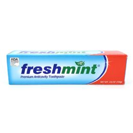 24 Wholesale Freshmint 4.6 Oz. Premium Anticavity Fluoride Toothpaste (ada Approved)