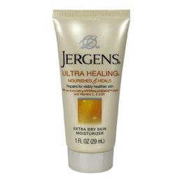 72 Pieces Travel Size Jergens Healing Lotion 1 Oz. - Skin Care