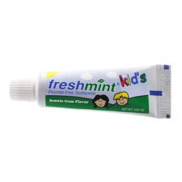 144 Pieces Freshmint 0.85 Oz. Kids Fluoride Free Toothpaste - Toothbrushes and Toothpaste