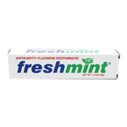 144 Wholesale Freshmint 1.5 Oz. Anticavity Fluoride Toothpaste