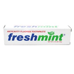 144 Pieces Freshmint 2.75 Oz. Anticavity Fluoride Toothpaste - Toothbrushes and Toothpaste