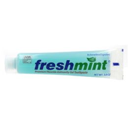 72 Wholesale Freshmint 3 Oz. Premium Clear Gel Anticavity Fluoride Toothpaste (ada Approved)