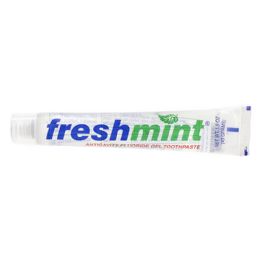 144 Pieces Freshmint 1.5 Oz. Clear Gel Anticavity Fluoride Toothpaste - Toothbrushes and Toothpaste