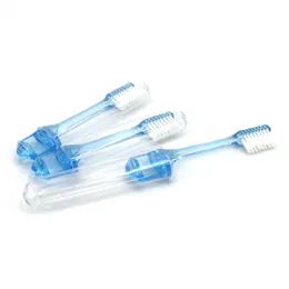 100 Pieces 2 Piece Travel Toothbrush - Toothbrushes and Toothpaste