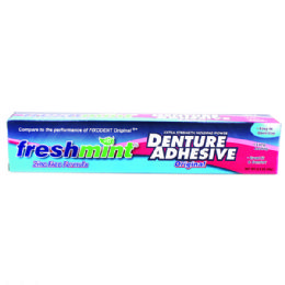 72 Wholesale Freshmint 2.4 Oz. Denture Adhesive