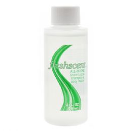 96 Wholesale Freshscent 2 Oz. Shampoo/shave Gel Body Wash 3 In 1